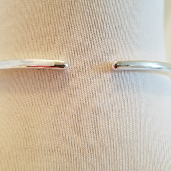 **SOLD**Sterling silver/black onyx choker - Picture 2 of 6